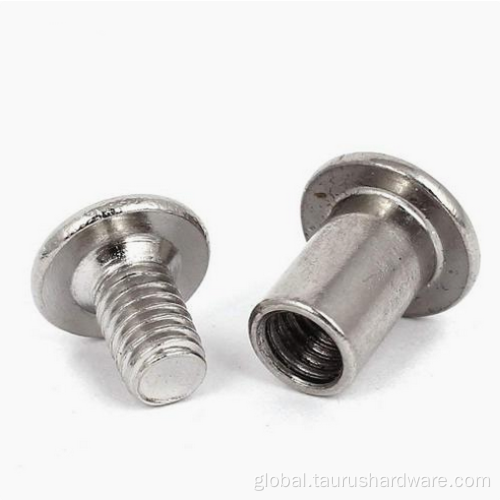 black stainless steel nuts and bolts Rivets Hexagon socket screws Cylindrical nuts Factory